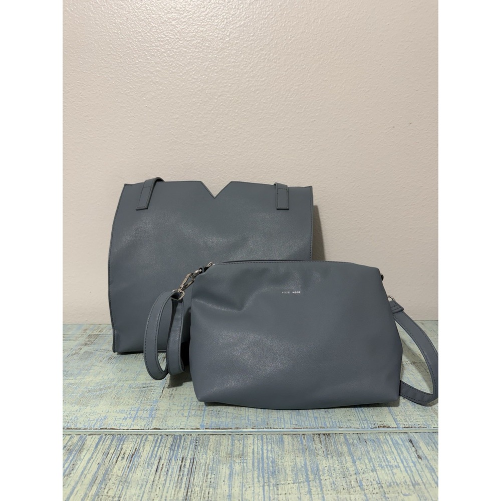PIXIE MOOD Alicia Tote II Vegan Leather Large Tote & Removable Crossbody Bag - Picture 10 of 10